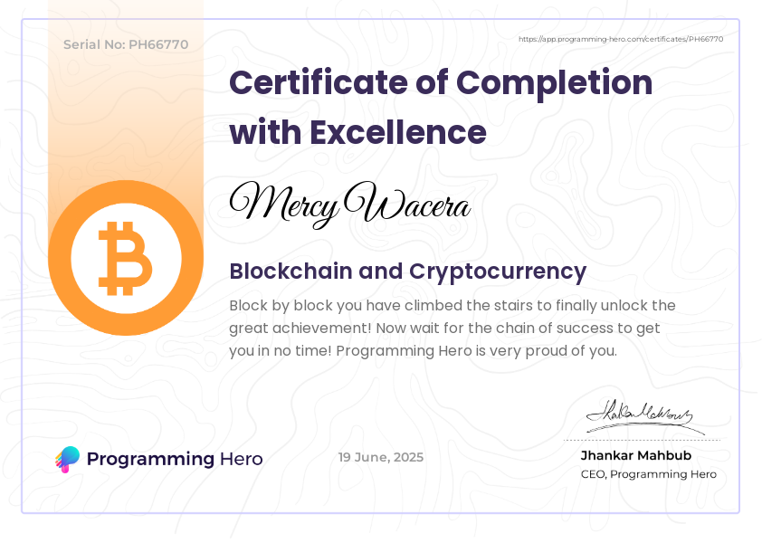 Certificate 5