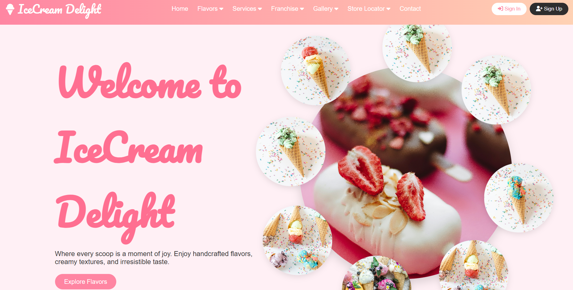 Ice Cream Delight Image
